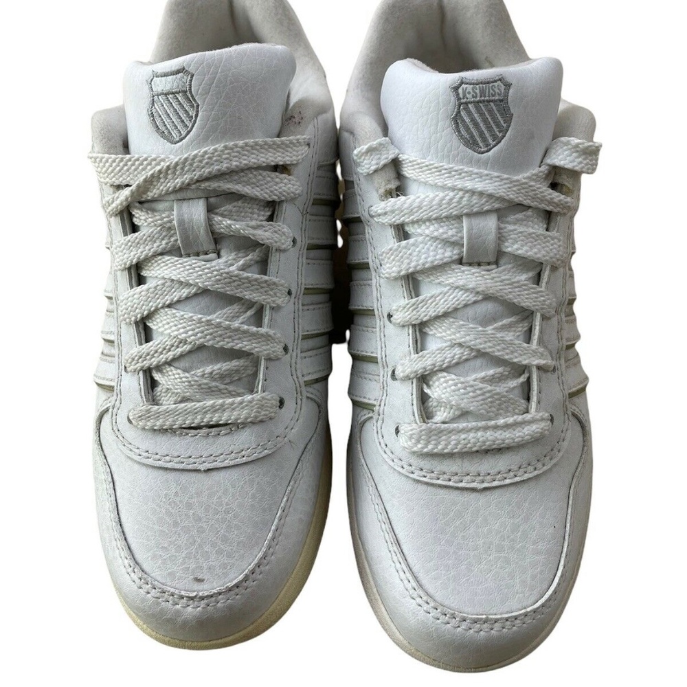 KSWISS K-SWISS Kids THACKERY White| Platinum Sneakers  Size 3.5